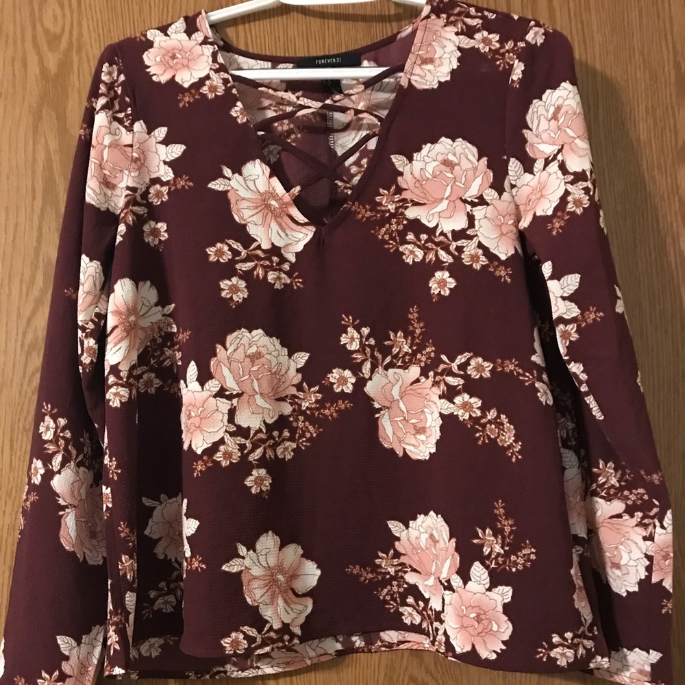Forever 21 Floral Top